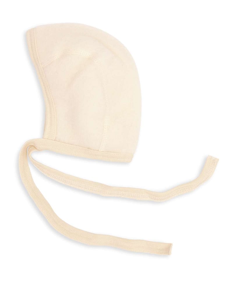 Babylue i Ullfleece - Tykk, 100% Merino, Ubehandlet Ull | Baby Bonnet