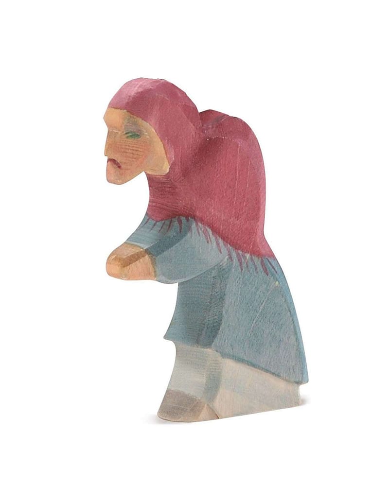 Heks Trefigur - Håndlaget Dukketeater Dukker | Witch