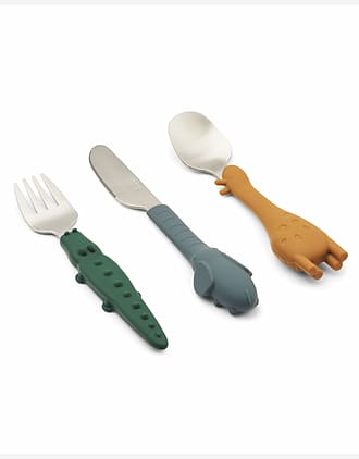 Bestikk Sett Barn 3pk - Rustfritt Stål & Silikon | Tove