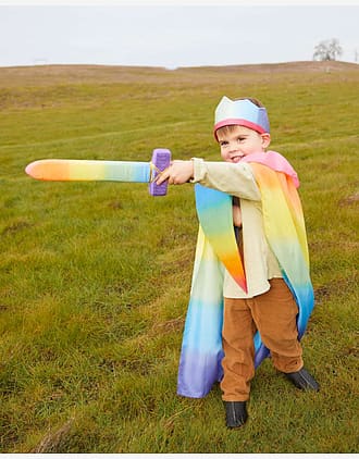 Lekesverd av skum og silke - 43cm | Rainbow Sword