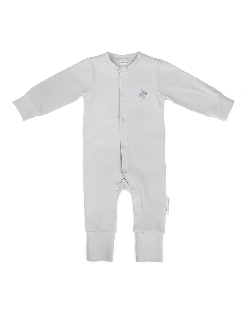 Pyjamas uten Føtter - Øko bomull, 5% elastan | Sparkedrakt