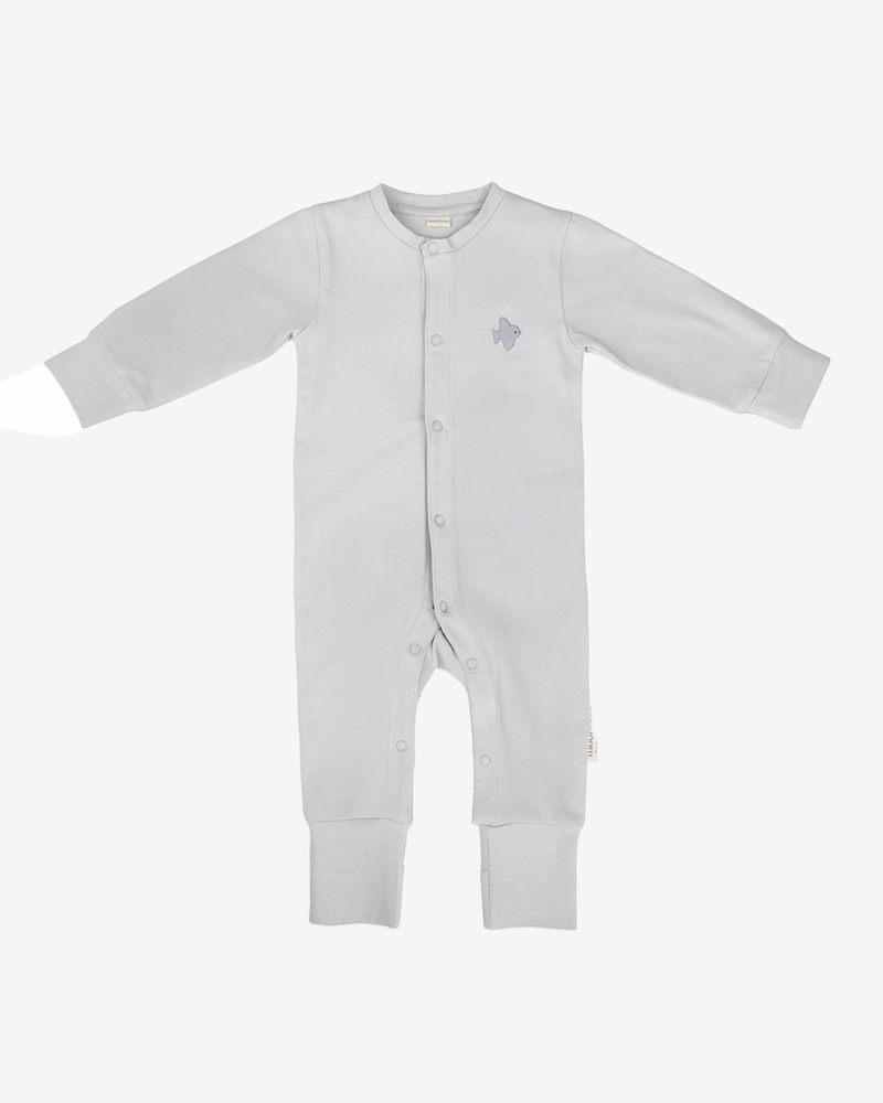 Pyjamas uten Føtter - Øko bomull, 5% elastan | Sparkedrakt