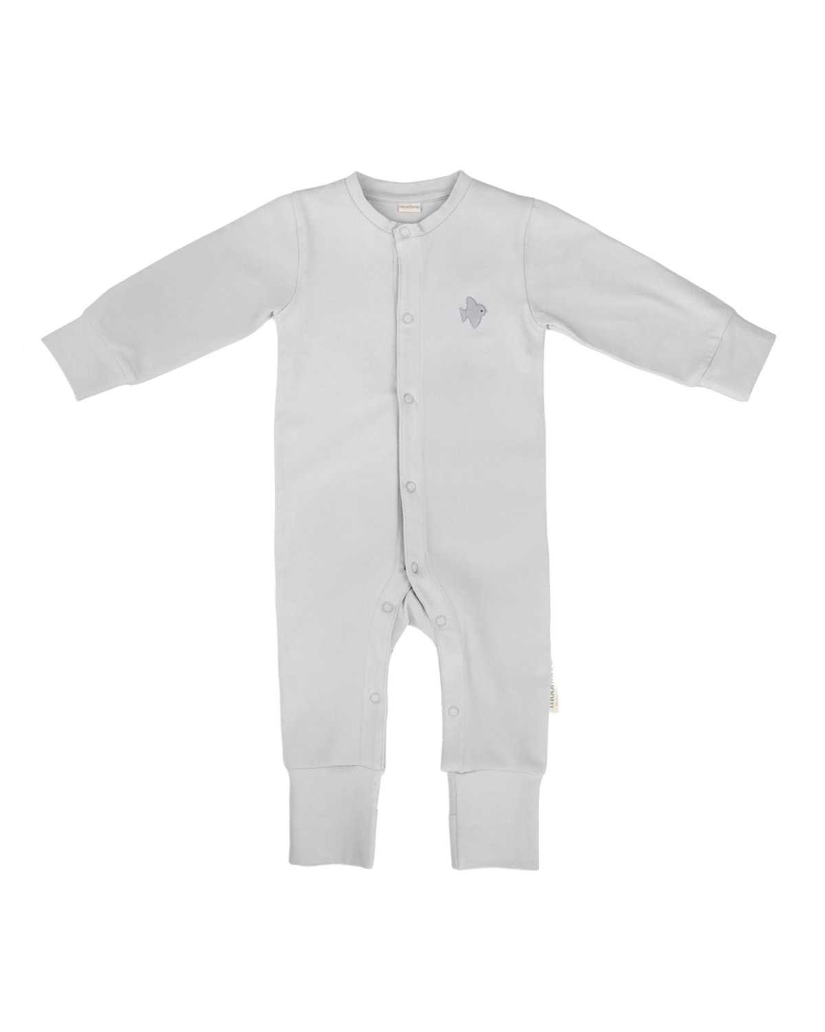 Pyjamas uten Føtter – Øko bomull, 5% elastan | Sparkedrakt, Lunar Rock