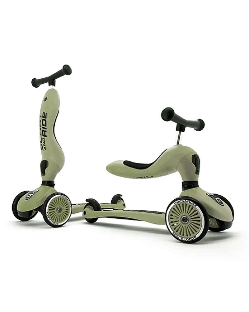 Sparkesykkel & Løpesykkel - Scoot & Ride Highwaykick 1 | Barn 1-5 år
