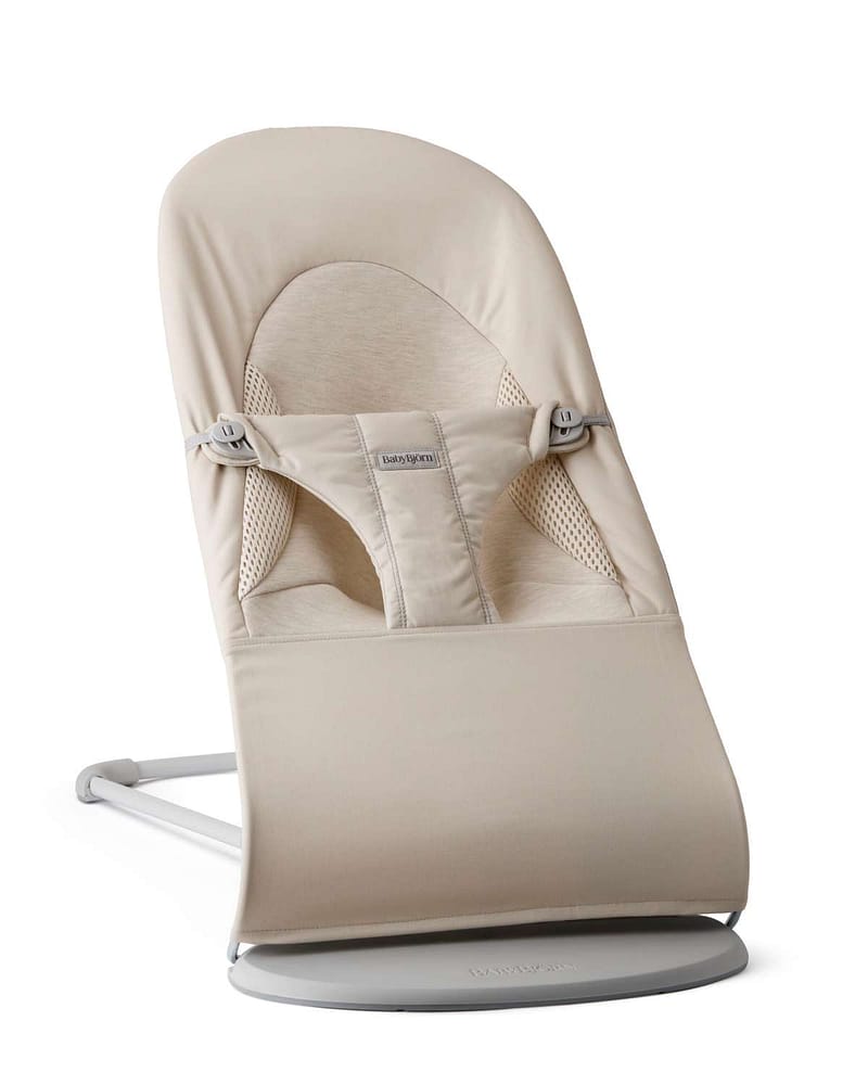 Vippestol Balance Soft - Best i Test Babysitter – Baby 0-2år, Tri-Fabric, Woven/Jersey