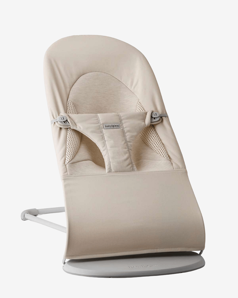 Vippestol Balance Soft - Best i Test Babysitter – Baby 0-2år, Tri-Fabric, Woven/Jersey