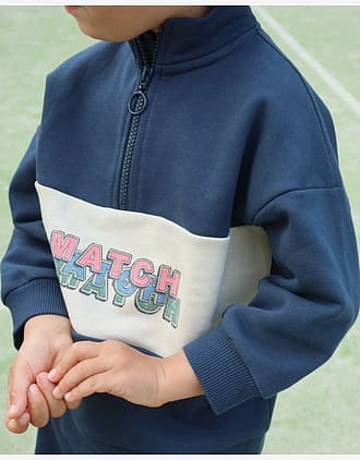 Genser med Halv Glidelås - Øko Bomull | Lou Half Zip Sweat OCS