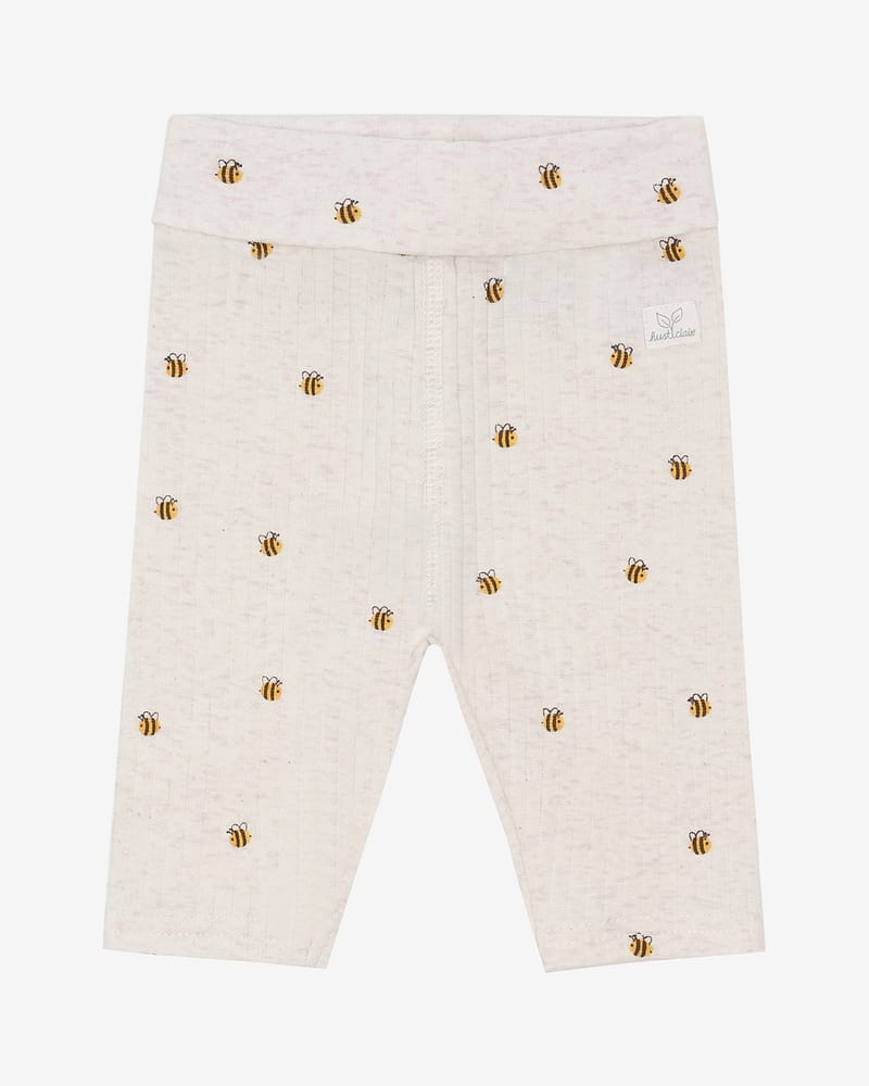 Leggings Baby m/ dobbelt liv - 95% Øko Bomull, 5% Elastan | HCLuca Animals