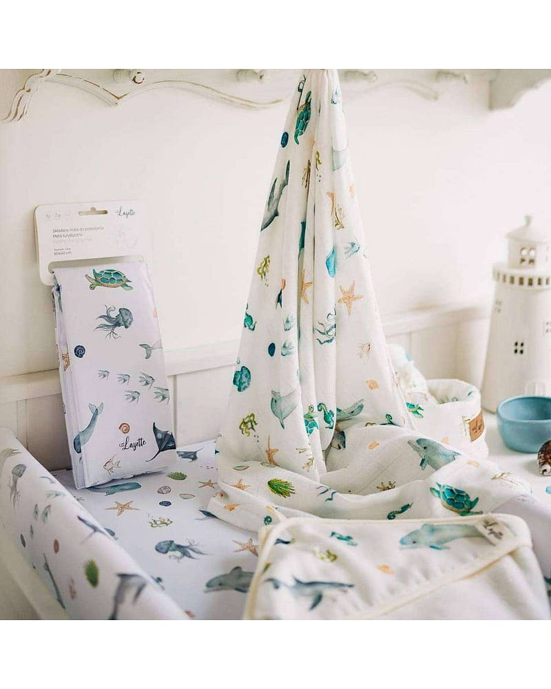 Oppbevaringskurv Quiltet - 100% Øko Bambus