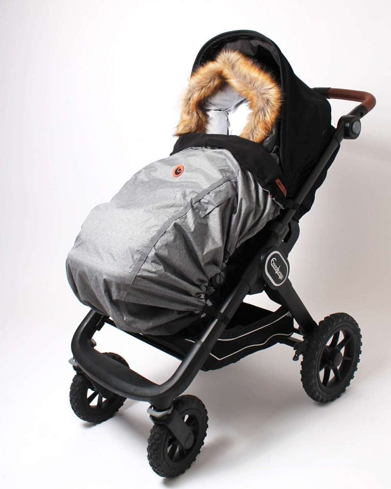 Stormtrekk til Vogn og Bæresele 2i1 - M/ Fleecefôr | Cover Me