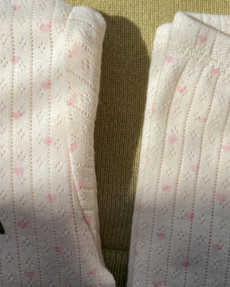 Trøye Langermet -100% Øko Bomull, Pointelle | Minnie Blouse GOTS