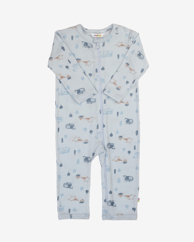 Ullpysj Heldress M/ glidelås - 100% Merino | Basic