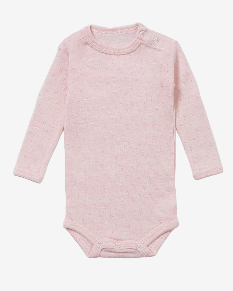 Ullbody Pointelle - Tynn ullkvalitet - 100% Merino