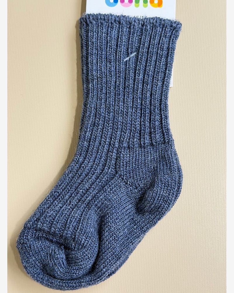 Ullsokker - Rib - Elastisk - Basic