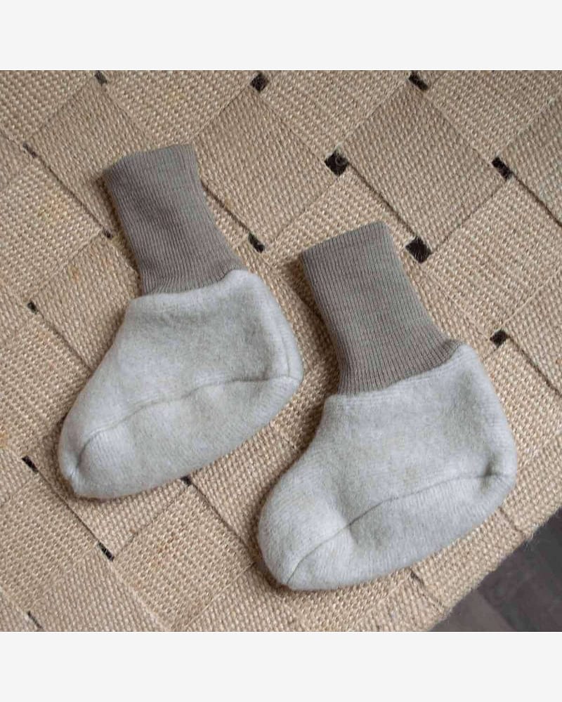 Babysokker i ullfleece