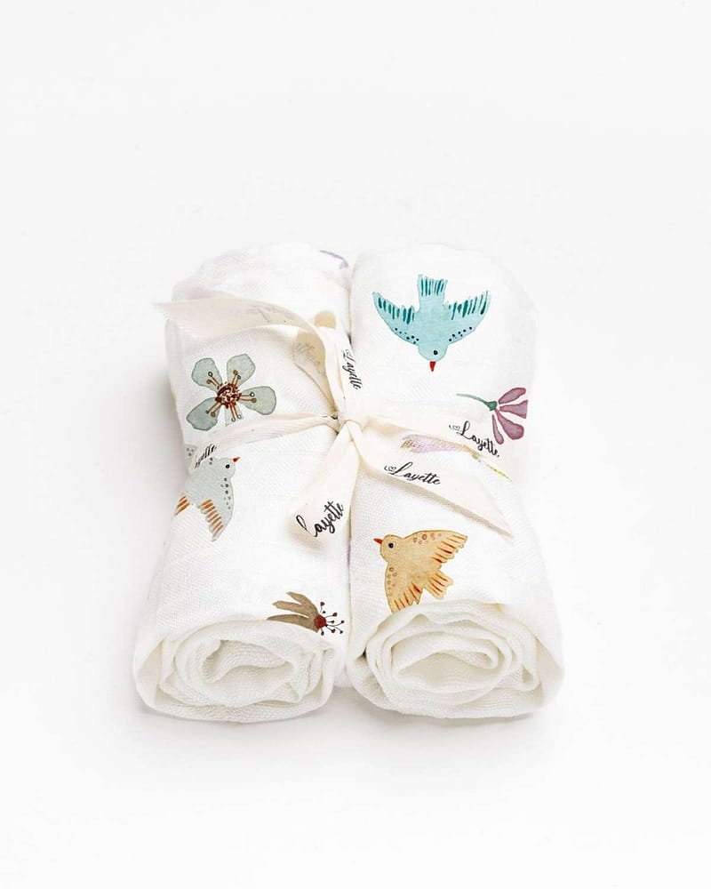 Gulpekluter 2pk - 100% Øko Bambus - 75x75cm