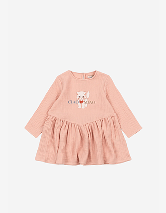 Kjole Barn - Løs og Luftig - 100% Øko Bomull | Coco Miao Dress GOTS
