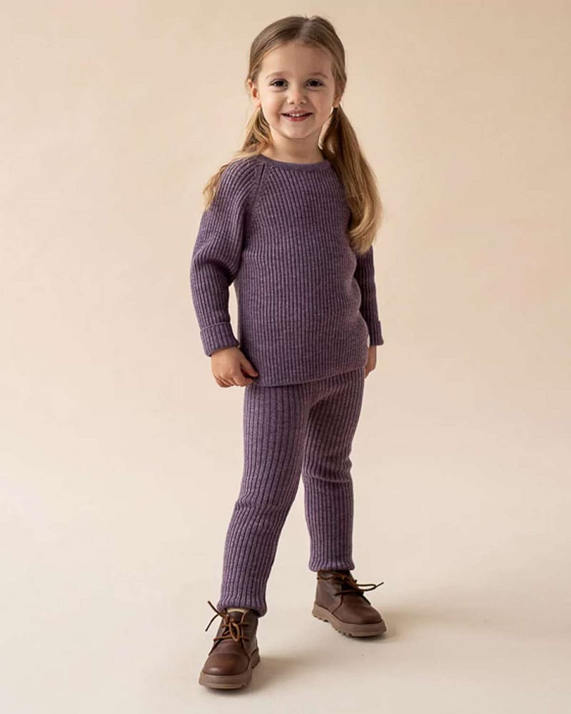 Ullbukse - Tykk ullongs - 100% Merino | Bukse Classic Ribb