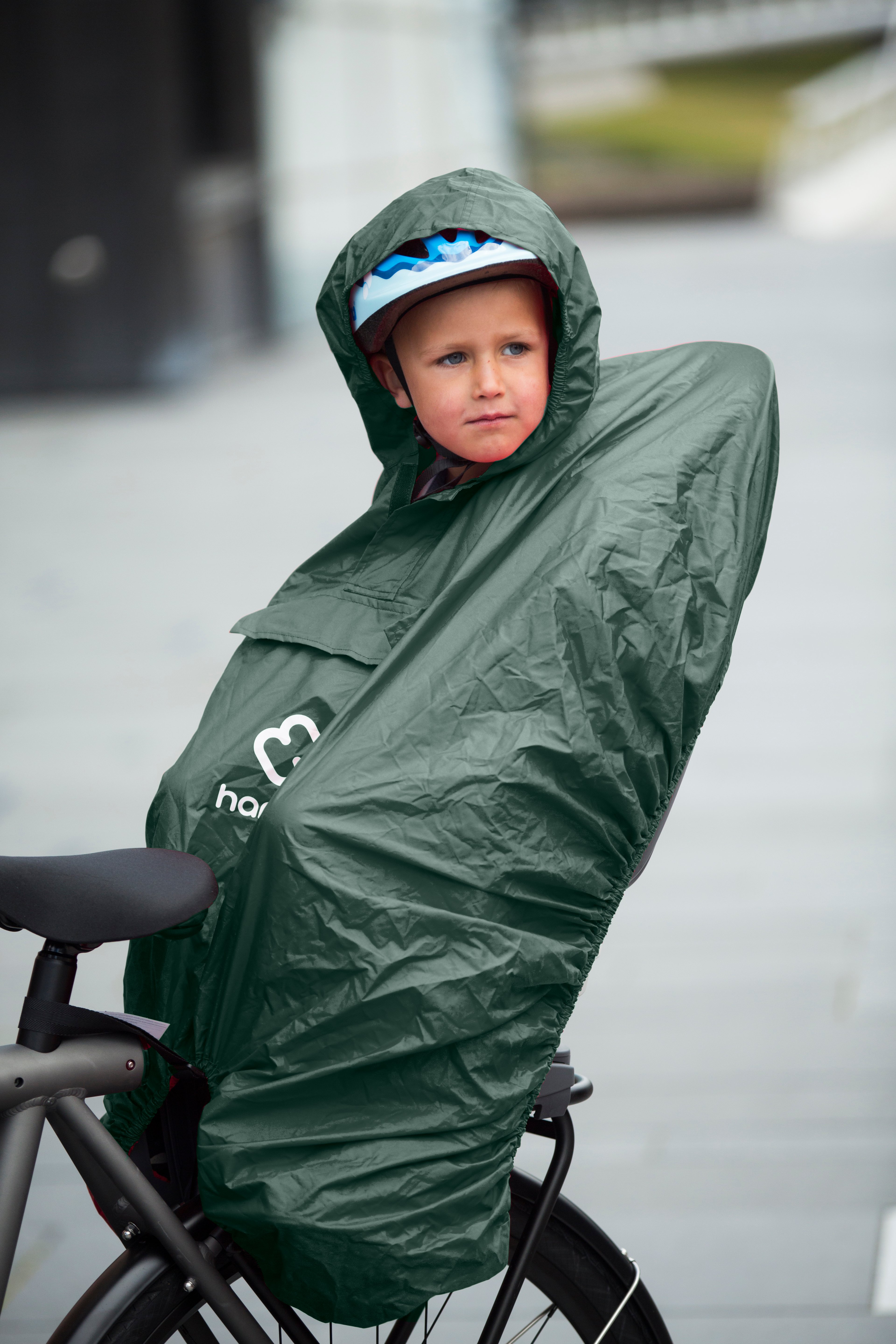 Regnponcho til Hamax Sykkelsetet