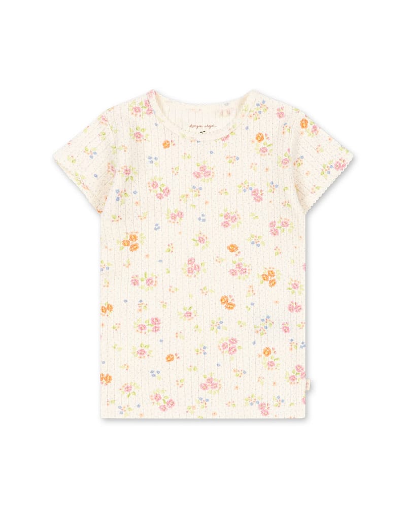 T Skjorte - Øk. Bomull Pointelle | Minnie Tee GOTS