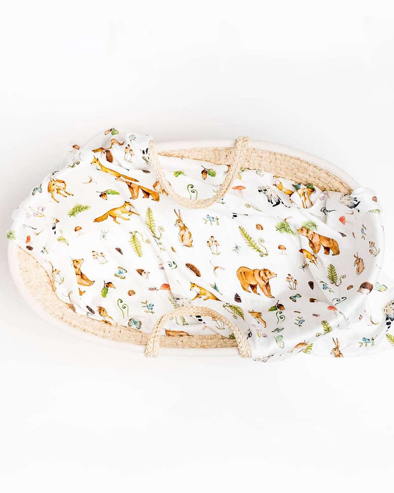 Swaddle / Svøpeteppe - 100% Bambus - 120x120cm