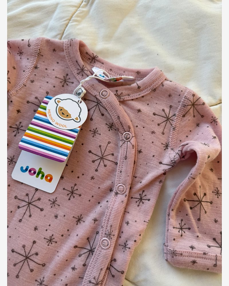 Omslagsbody Baby - 100% Merino | Basic