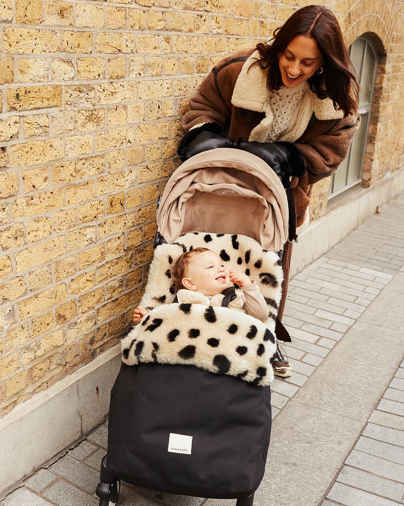 Håndmuffe Vogn - Lammeskin Merino | Buggy Mittens