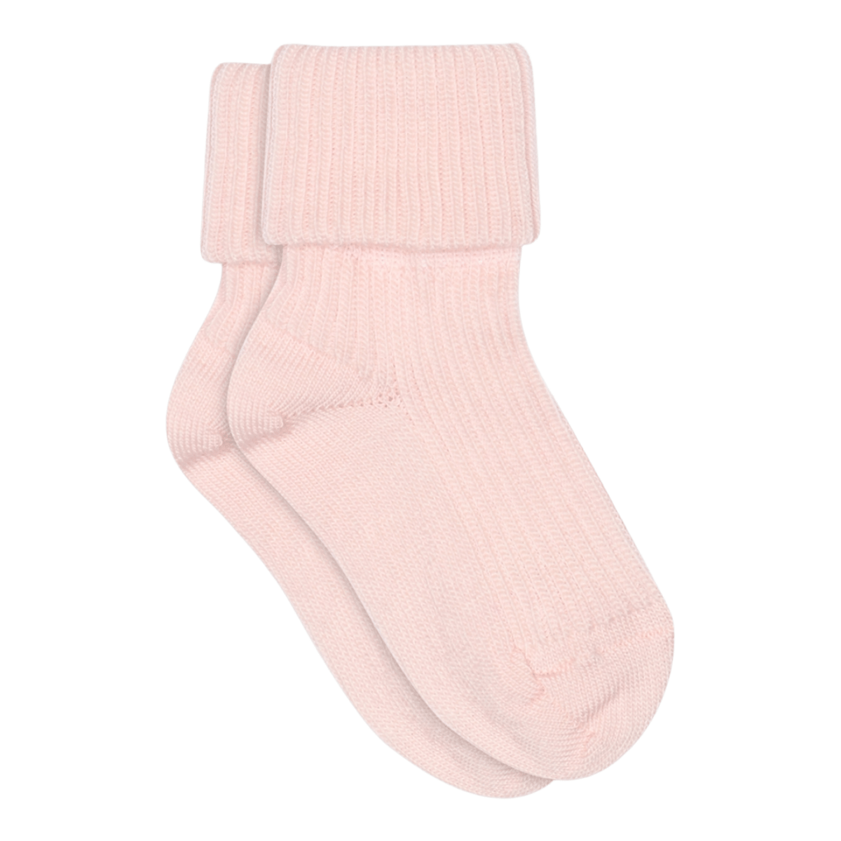Ullsokker Baby & Barn – Rib – Elastisk, Rosa - Light Pink