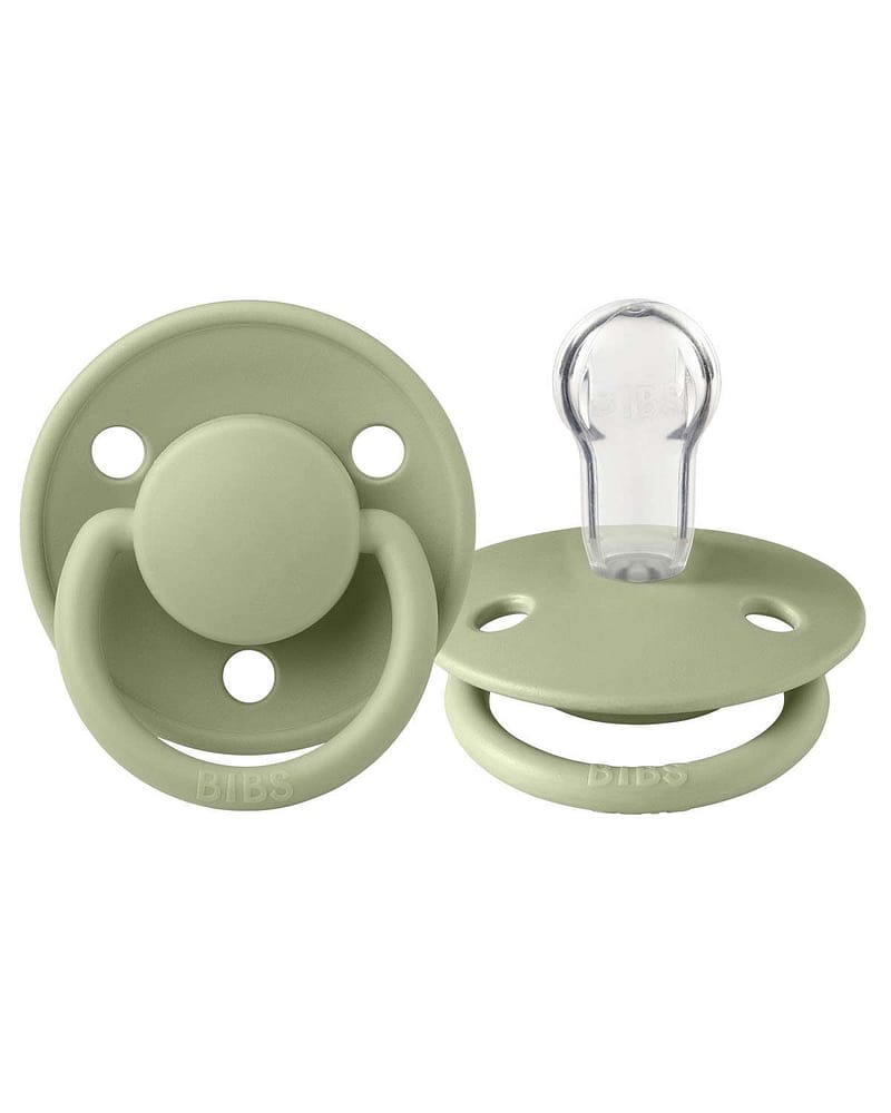 BIBS Smokk De Lux – Rund, Silikon, Sage