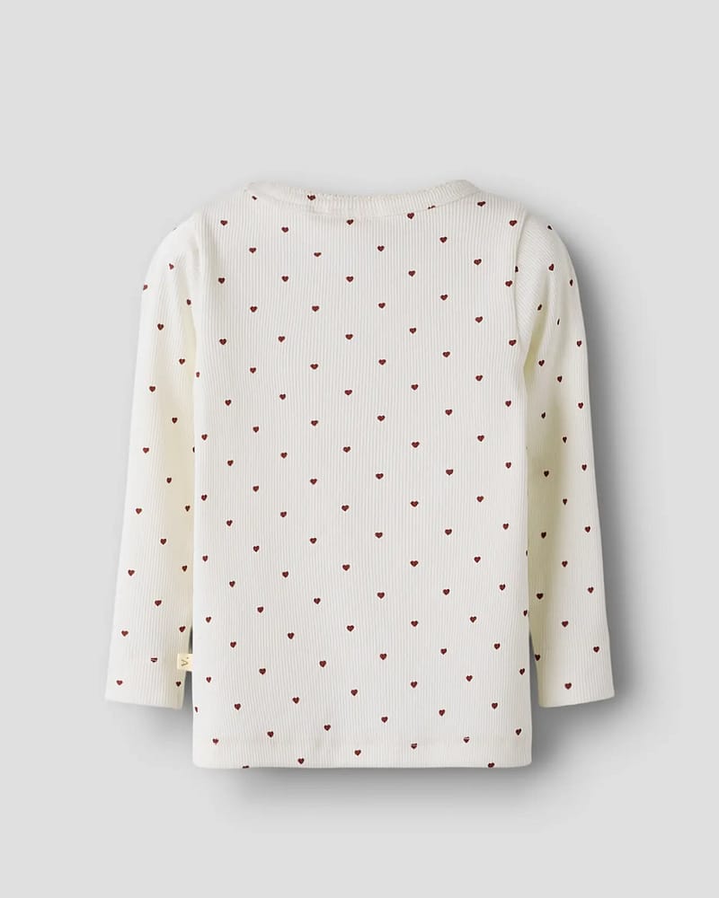Trøye Langermet M/ Print Barn - Øko TENCEL | NMFGAGO LS SLIM TOP LIL NOOS