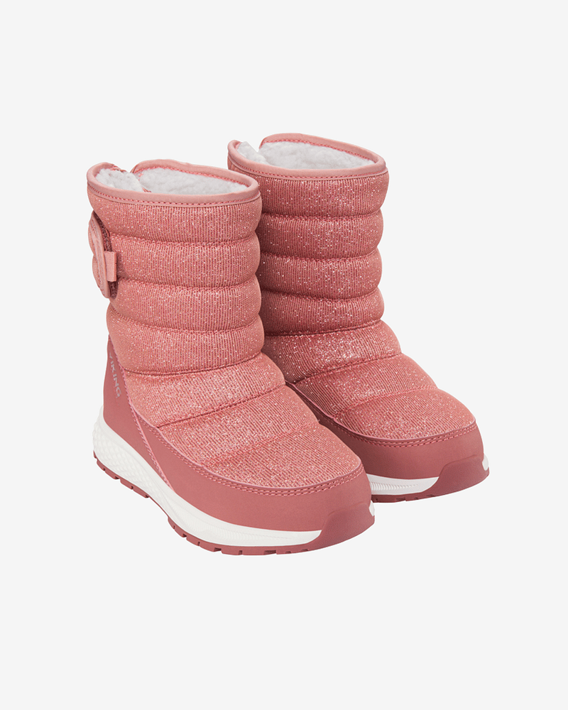 Viking Vintersko Barn - Vanntette Vinterstøvler | Equip Glitter Warm WP Pull-on
