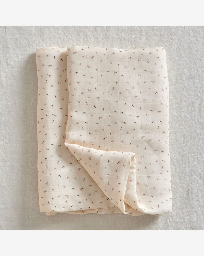 Swaddle Teppe - Musselin - 120x120 | Muslin Blanket
