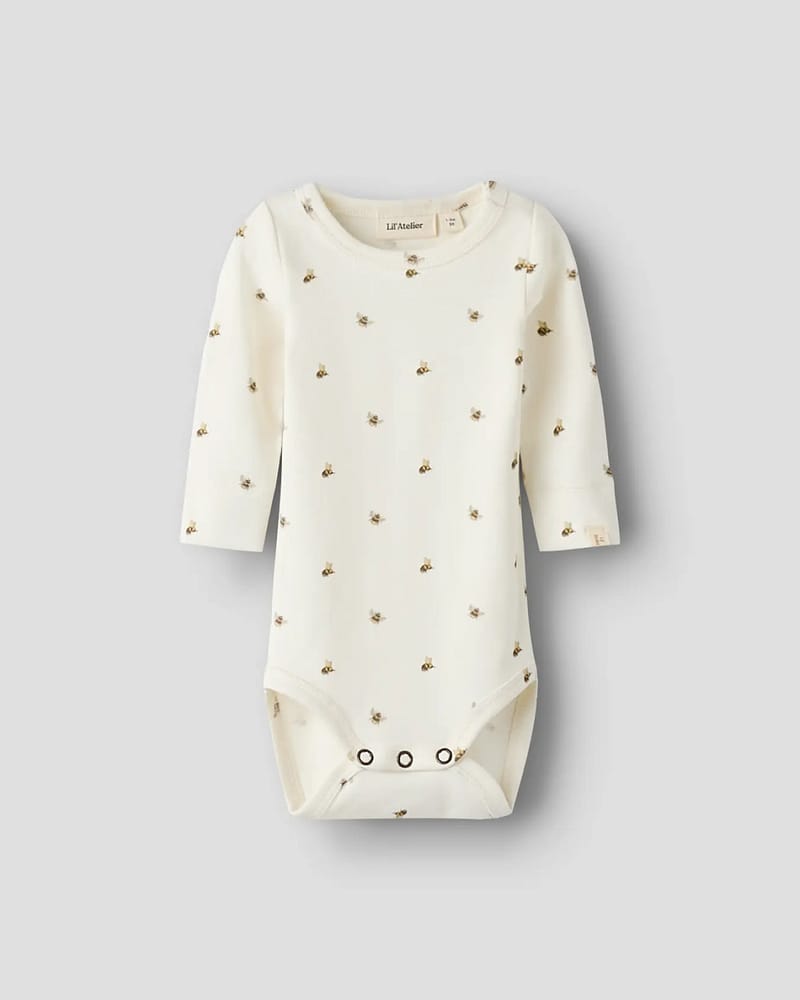 Body Langermet - Jersey, Øko TENCEL | NBNGAYO GUS LS SLIM BODY LIL