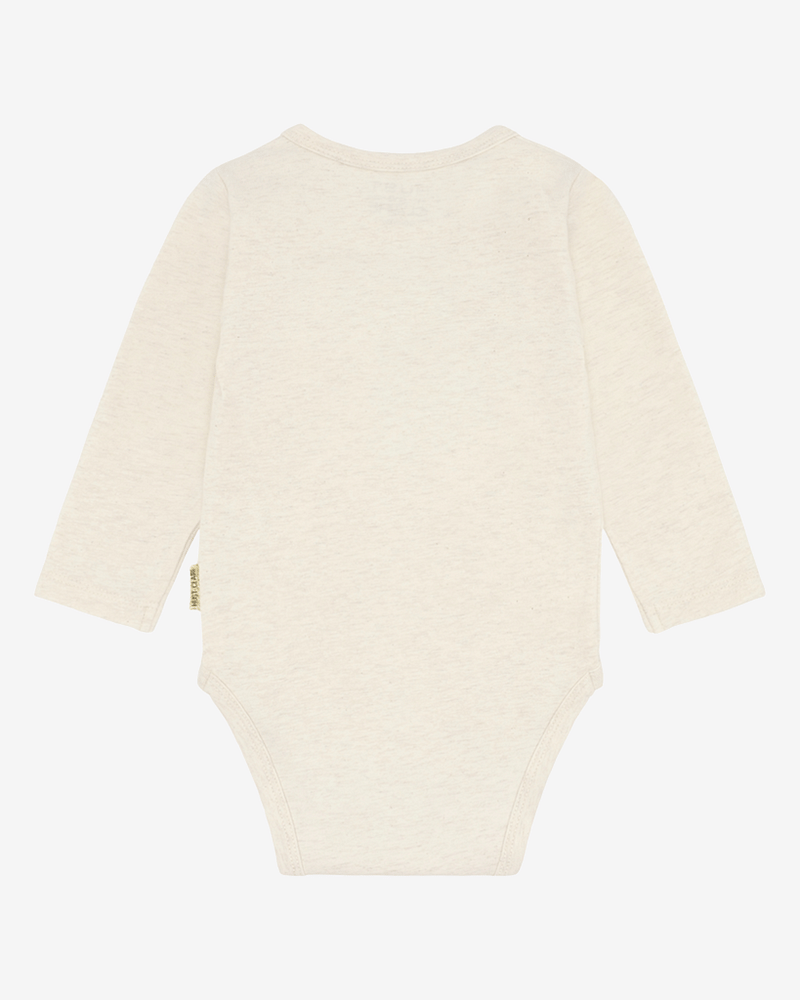Body Langermet Baby - Øko Bomull, Elastan | HCBritt bow kitten