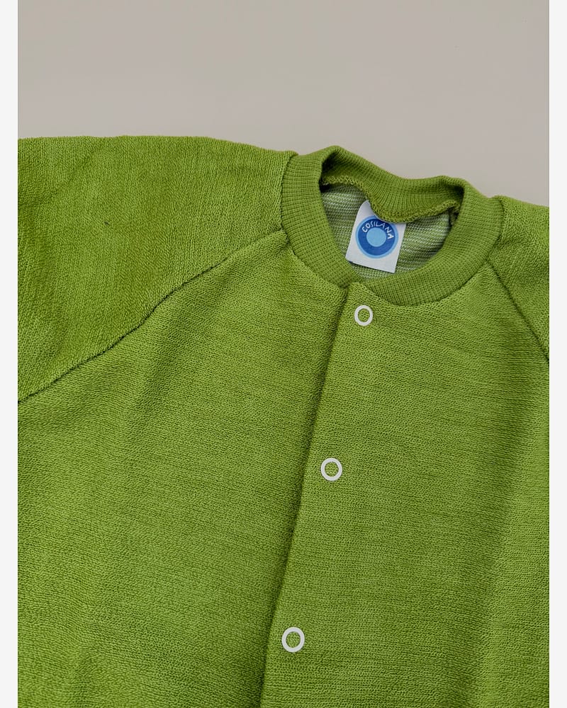 Pysjamas uten Føtter i ullfrotte - ubehandlet ull