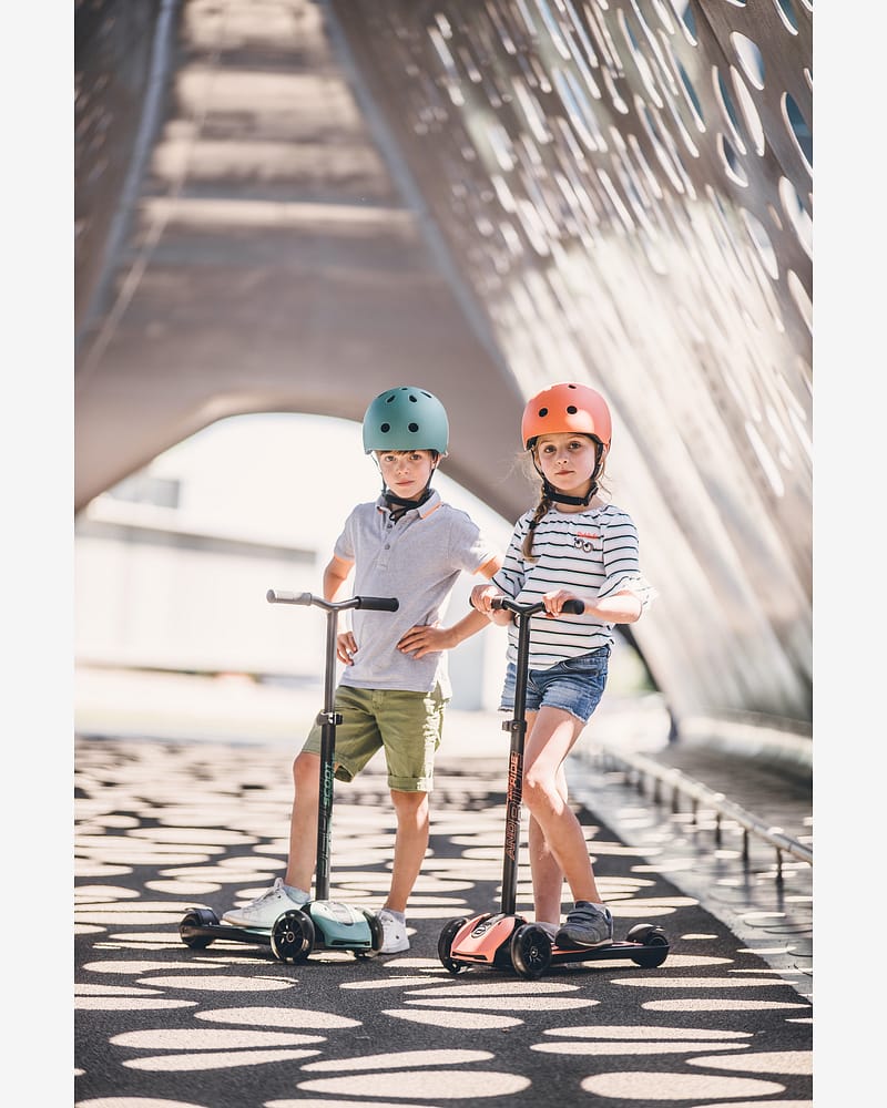 Scoot and Ride Highwaykick 5 Sparkesykkel - med LEDlys i hjul | Barn 5år+