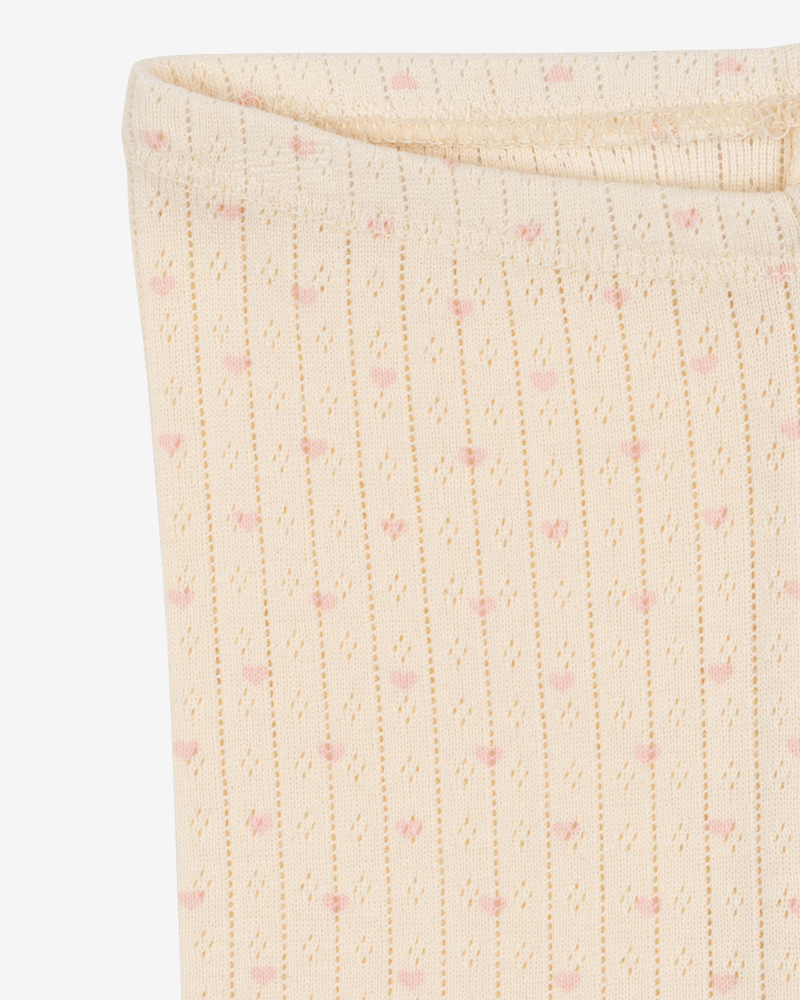 Leggings - 100% Øko Bomull, Pointelle | Minnie Pants GOTS