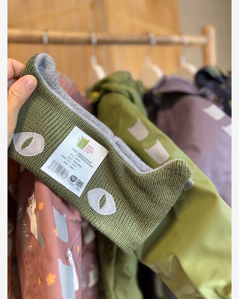 Pannebånd Barn - Ull m/ fleecefôr