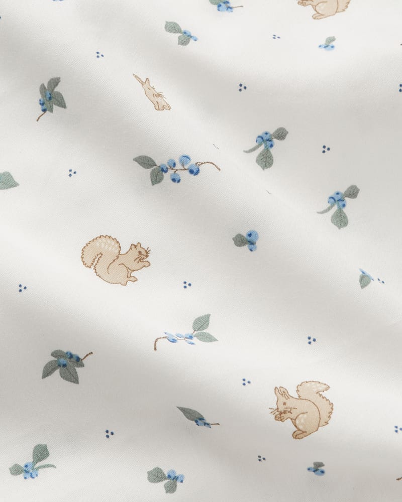 Sengetøy Barn 100x140 - Sateng, Øko Bomull | Bedding Junior