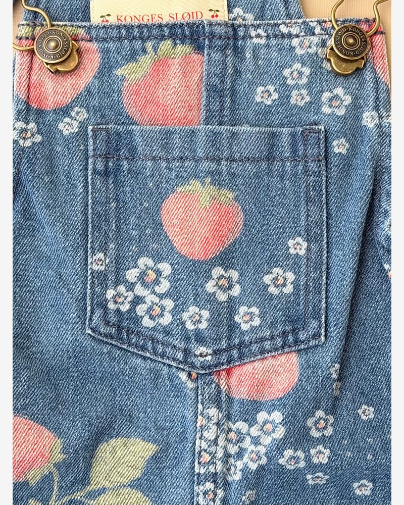 Seleshorts Barn – Denim, 100% Øko Bomull | Magot Overalls GOTS
