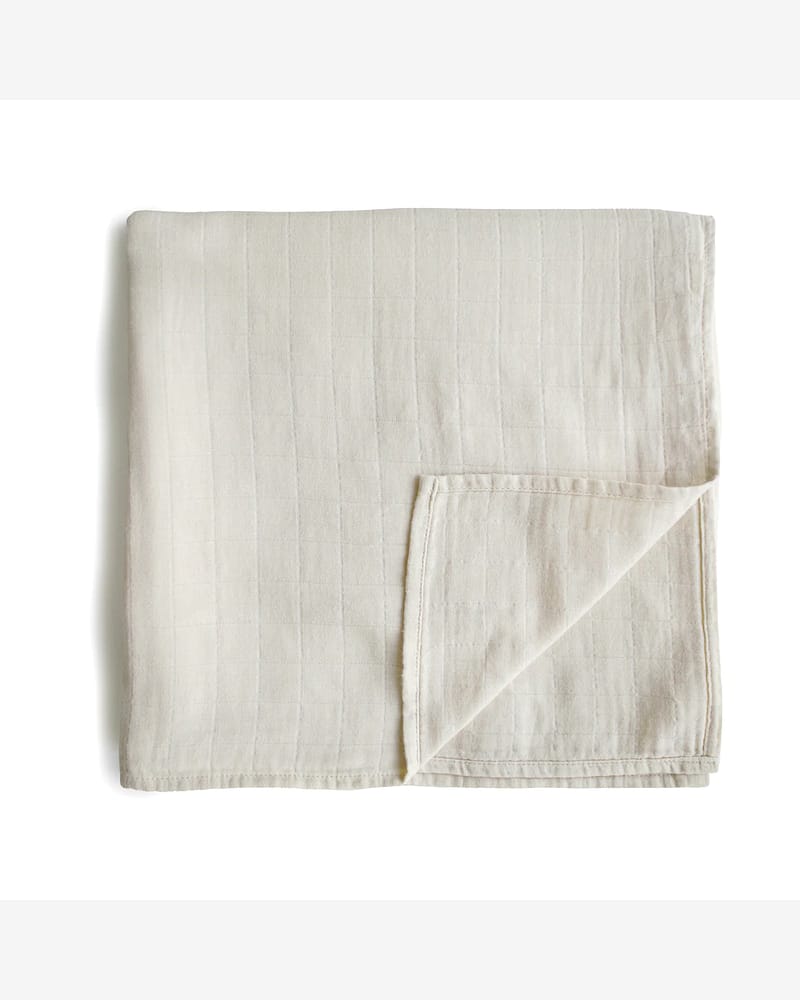 Swaddle - 100% Økologisk Musselin - 120x120cm