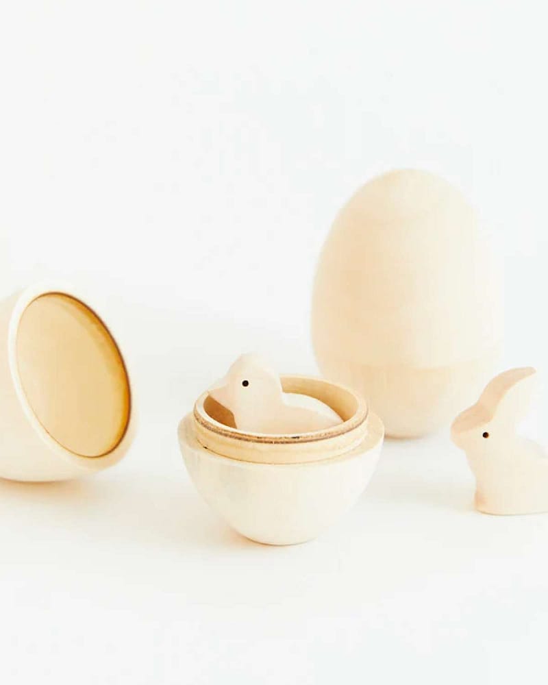 Trefigur til Lekeegg + Fin påskedekorasjon | Håndlaget