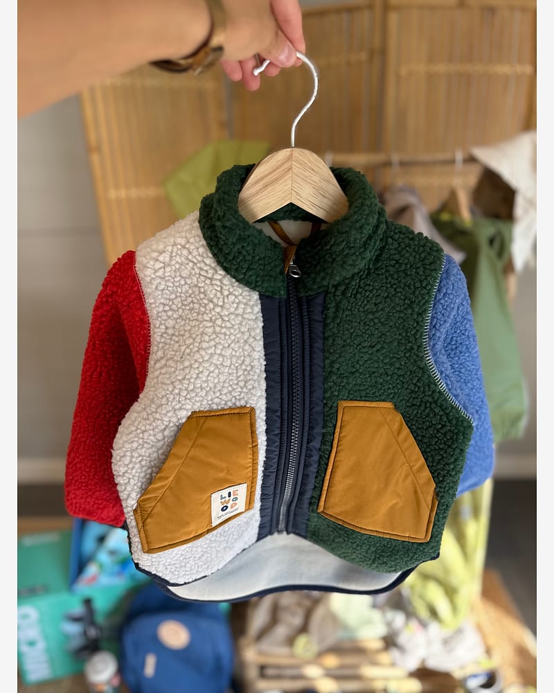 Fleecejakke Barn - 100% Resirkulert | Noam Pile Jacket