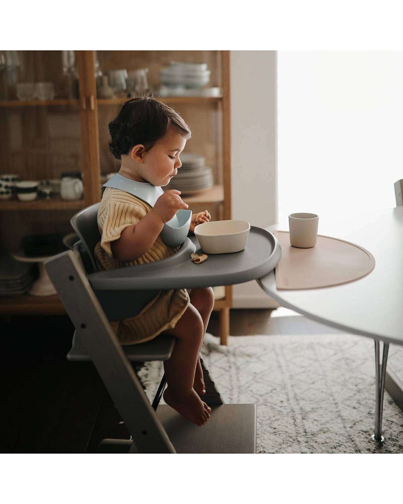 Smekke Baby - Silikon - Dyp Lomme | Silicone Baby Bib