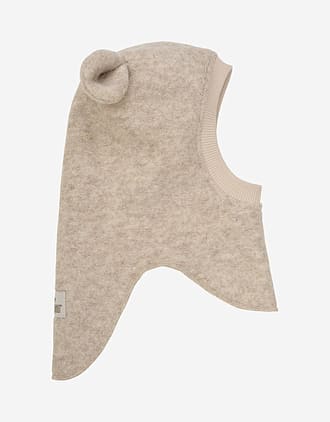 Balaclava Ull 2-lags - Bamseører, Børstet Ullfleece | Ears Wool