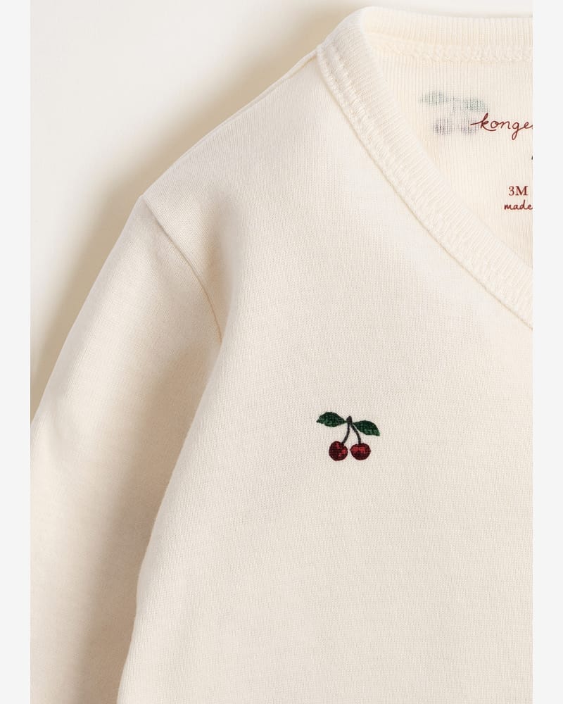 Heldress Baby med Omslag - Øko Jersey | Newborn Onesie GOTS