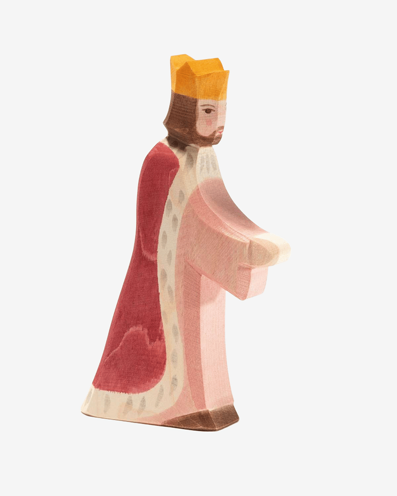 Konge Trefigur - Håndlaget Dukketeater Dukker | King