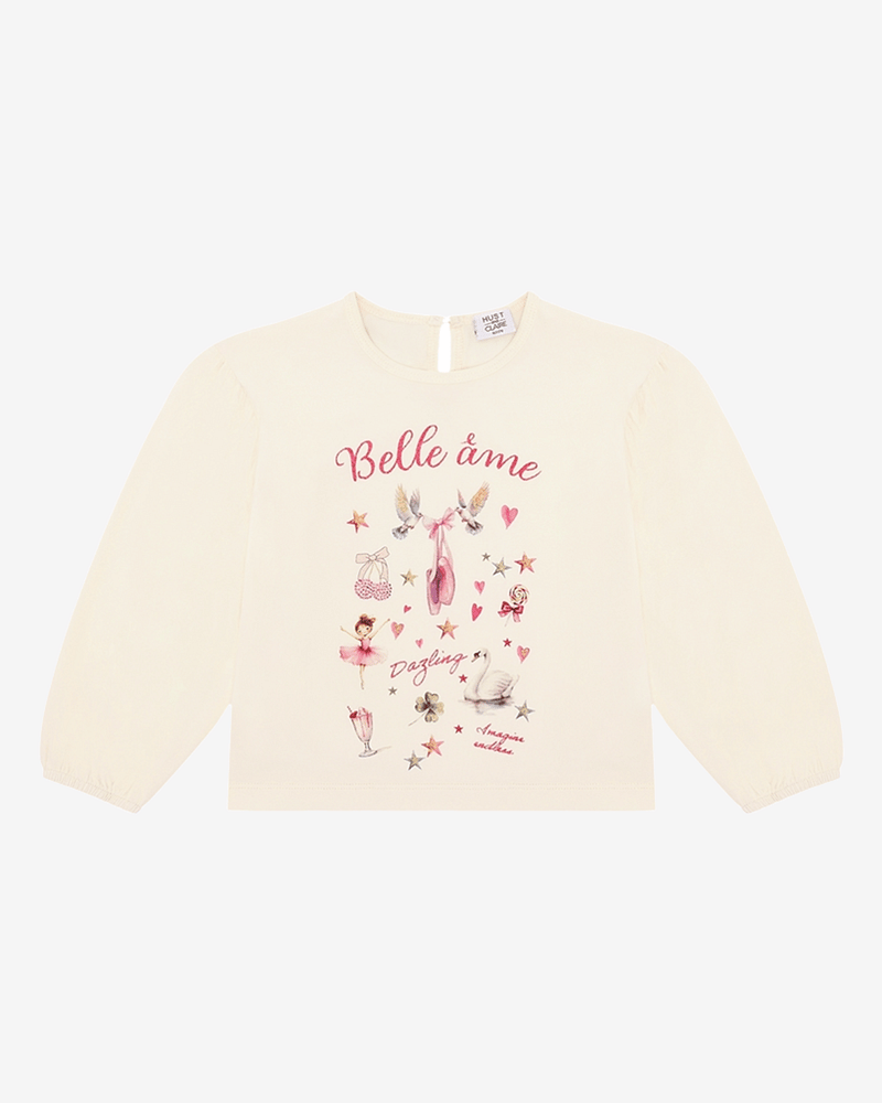 Bluse Barn M/ Volanger - Bomull | HCAlma Belle A'me