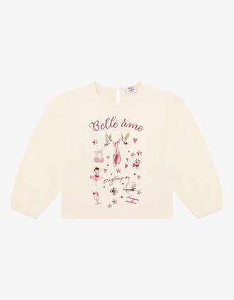 Bluse Barn M/ Volanger - Bomull | HCAlma Belle A'me