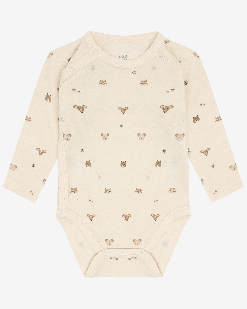 Omslagsbody Baby - Ull/Bambusviskose | HCBaloo Wrap